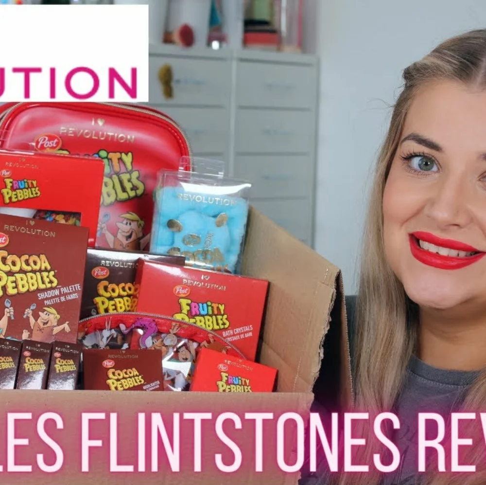 Revolution x Cocoa Pebbles RARE Lip Gloss BAMM-BAMM NWT